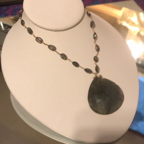 Labradorite necklace - Picture 5 of 8